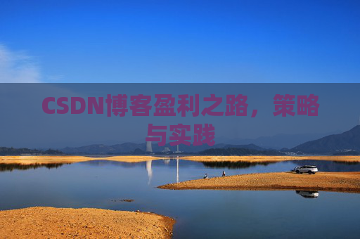 CSDN博客盈利之路，策略与实践